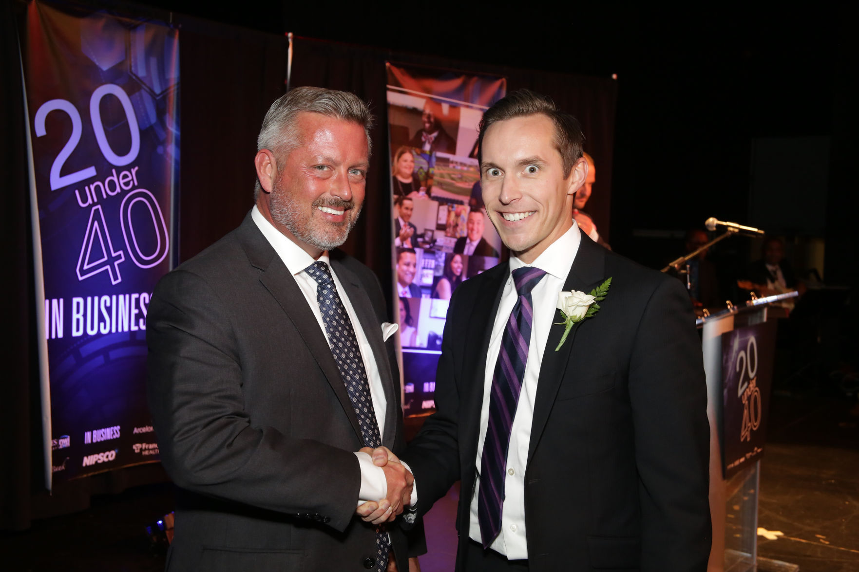 The 2017 Times IN Business 20 Under 40 Awards banquet